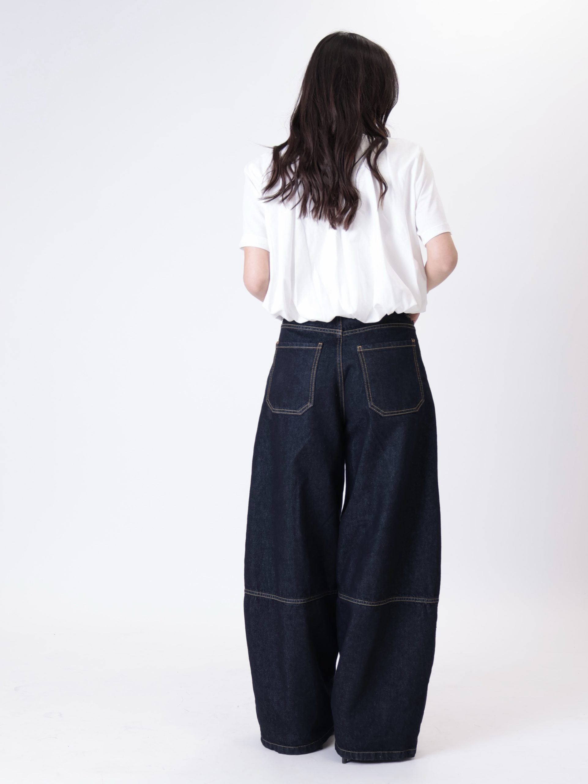 Jeans western denim blu