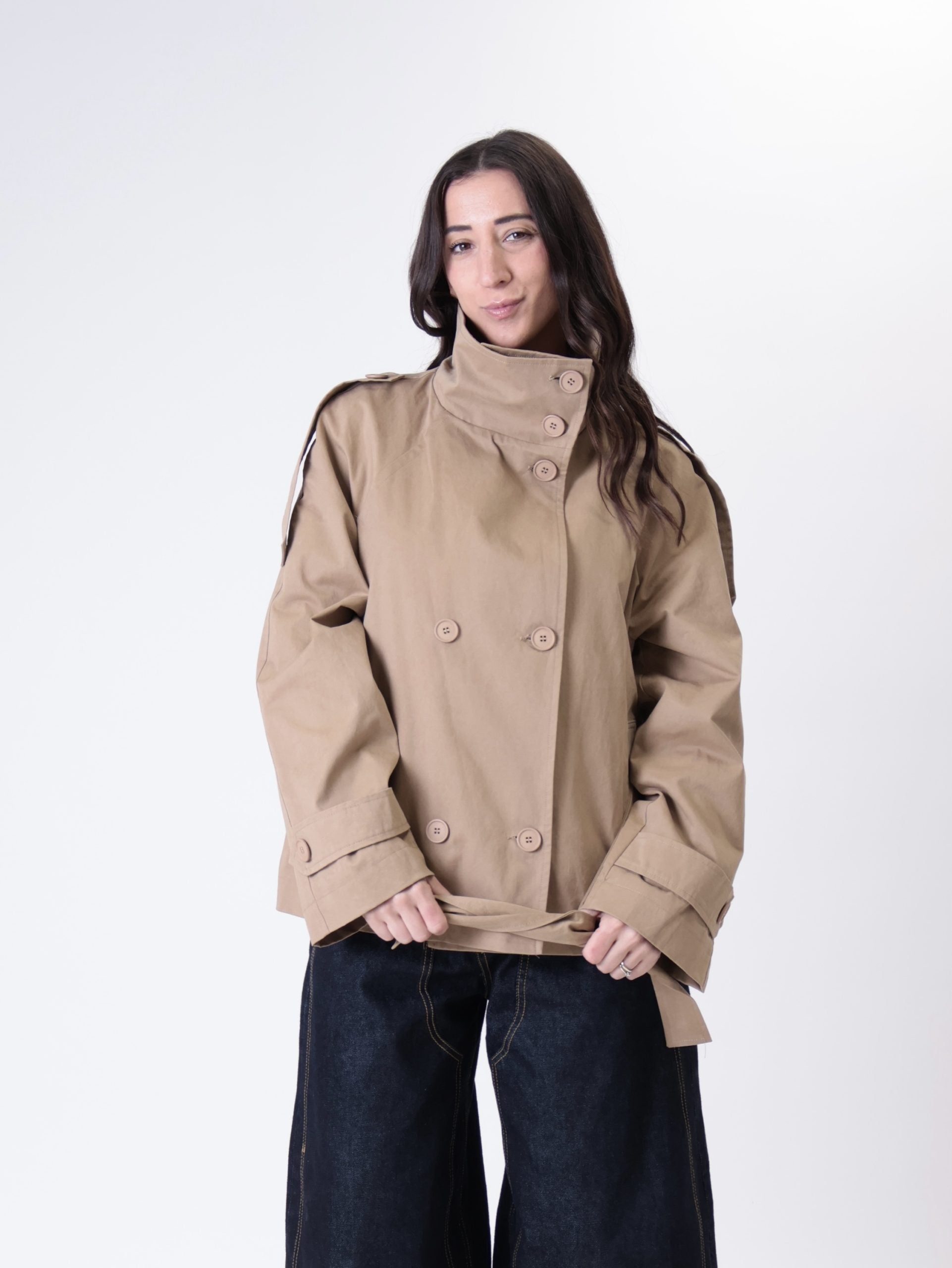 Trench cammello