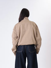 Bomber cotone Marsiglia beige