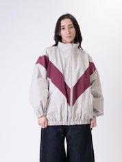 Bomber Florida sabbia/bordeaux