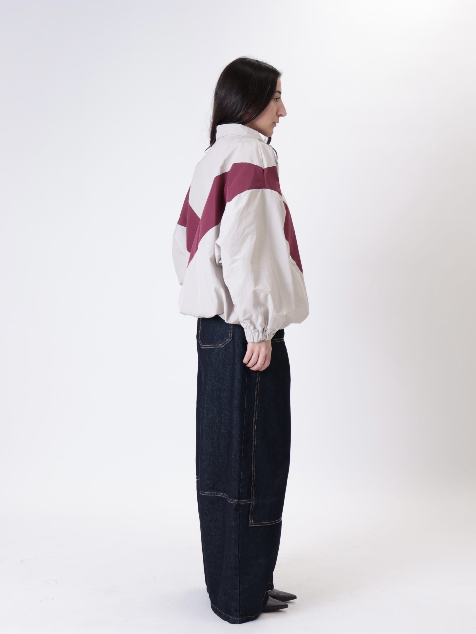 Bomber Florida sabbia/bordeaux