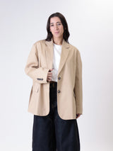 Blazer over cotone deserto