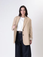 Blazer over cotone deserto