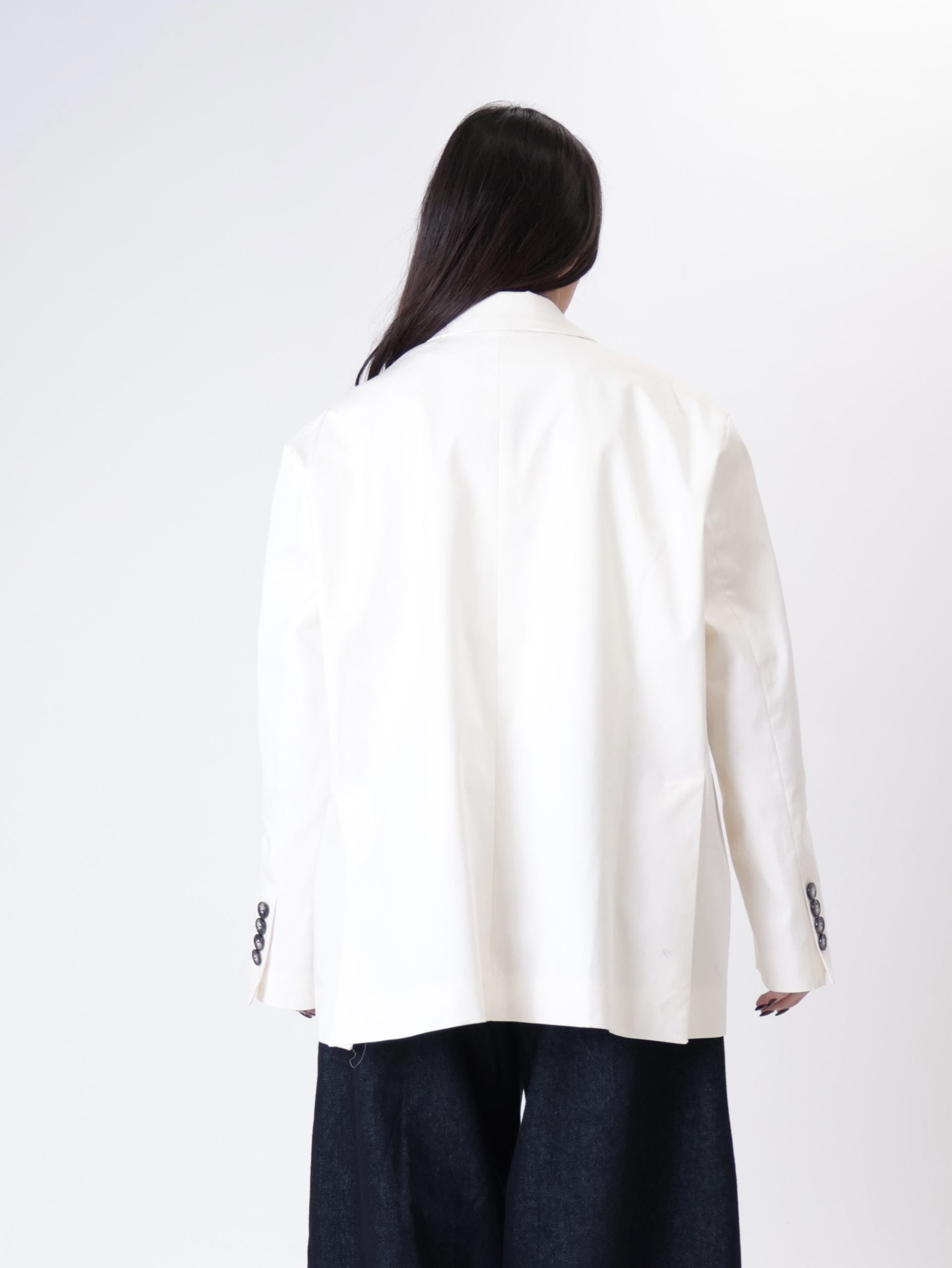 Blazer over cotone burro