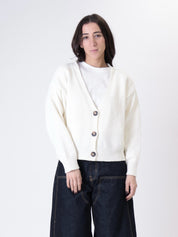 Basic butter cotton cardigan