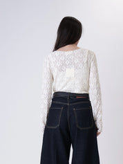 Butter lace shirt
