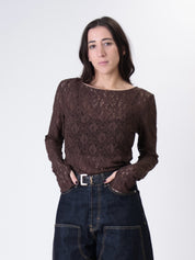Maglia pizzo moro