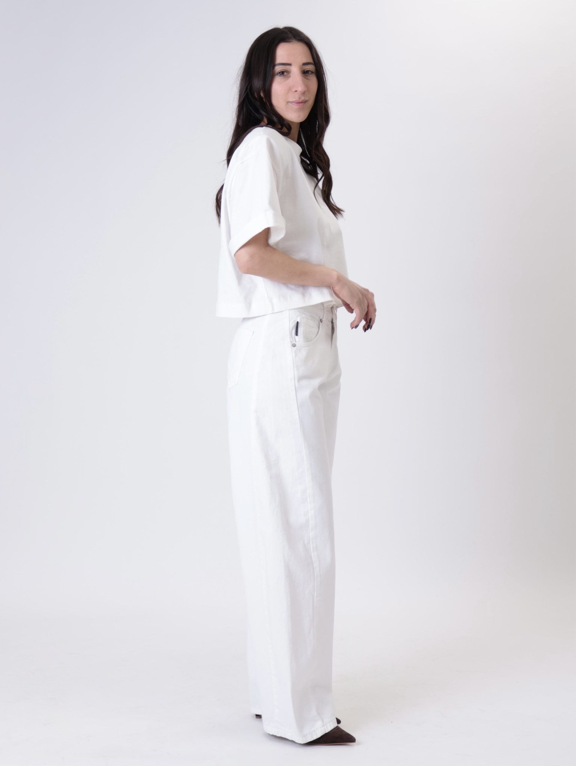 Jeans Lucy bianco