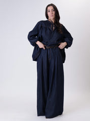 Pantalone Marghe pinces denim