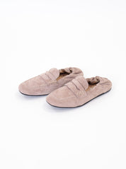 Mocassino miuccia rosa antico