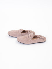 Mocassino miuccia rosa antico