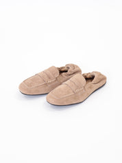 Mocassino miuccia cammello