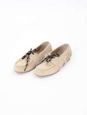 Mocassino barca frange corda