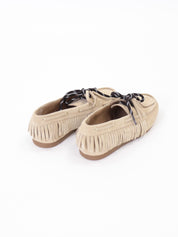 Mocassino barca frange corda