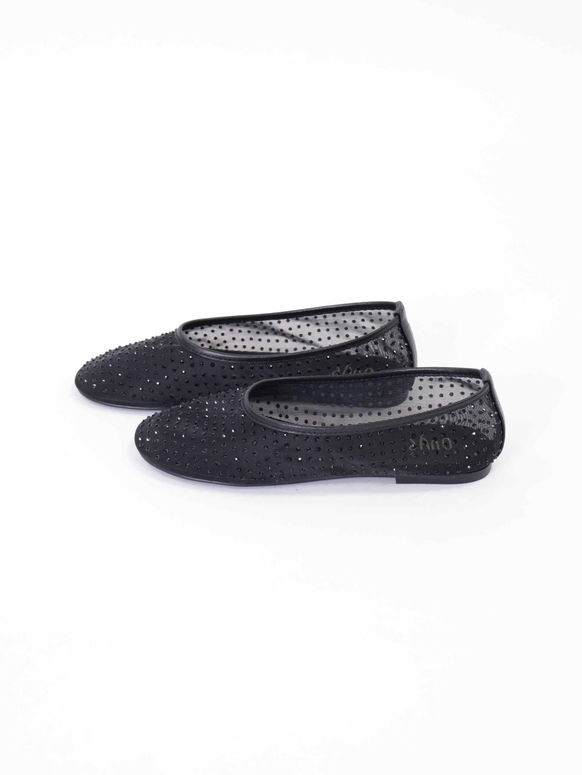 Black rhinestone ballerina