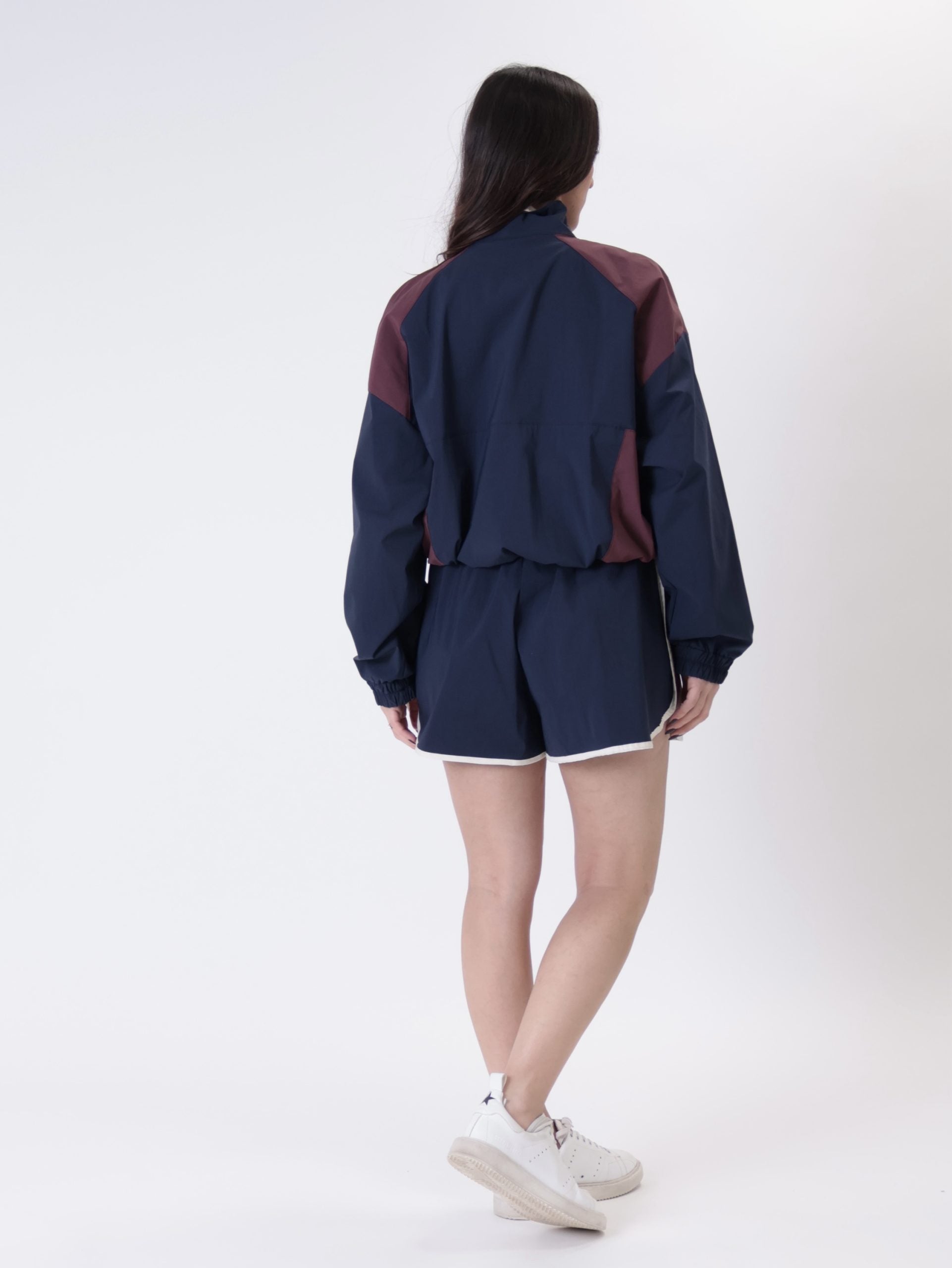 Shorts Miami blue/burgundy