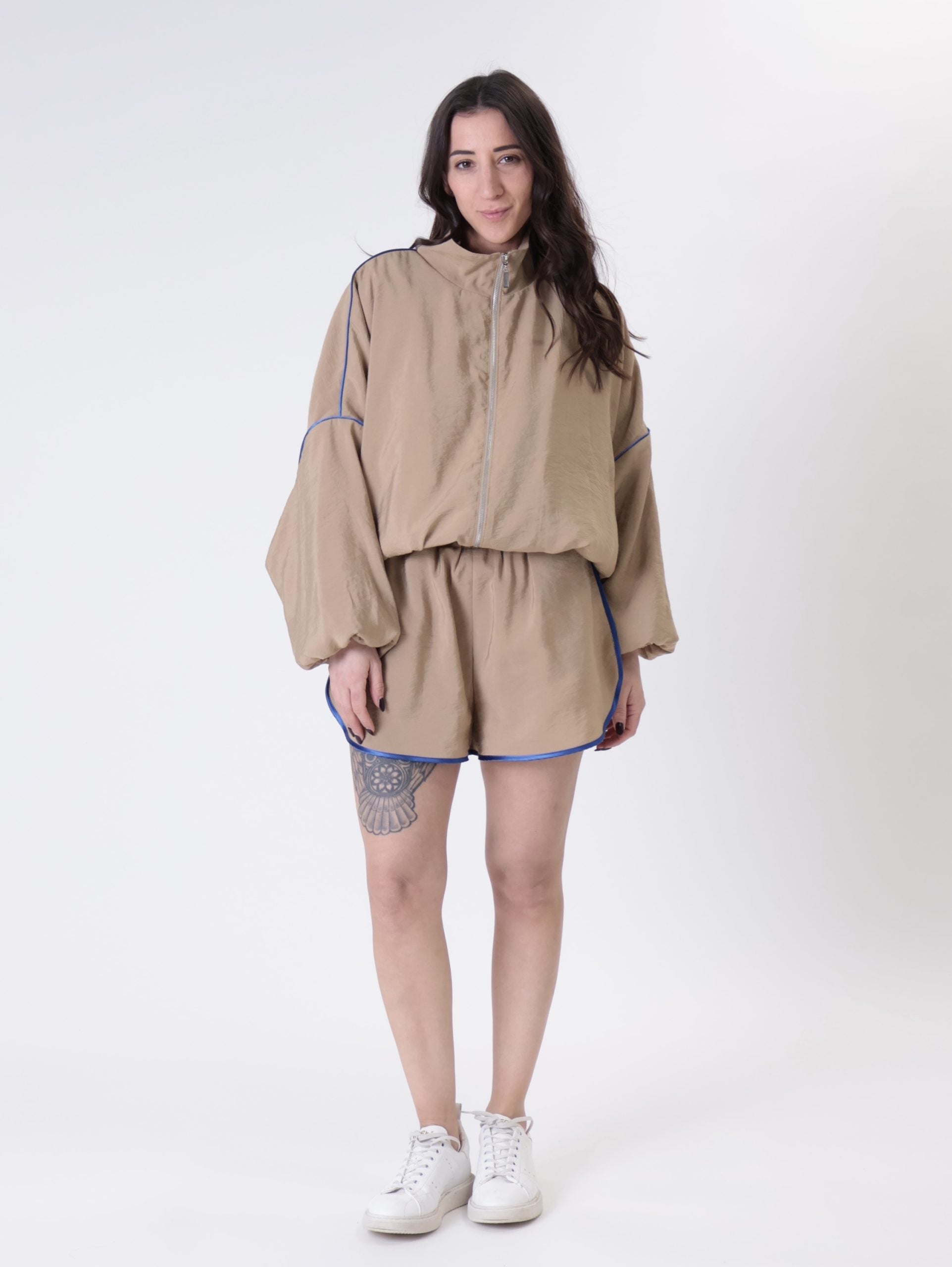 Madda safari/bluette shorts