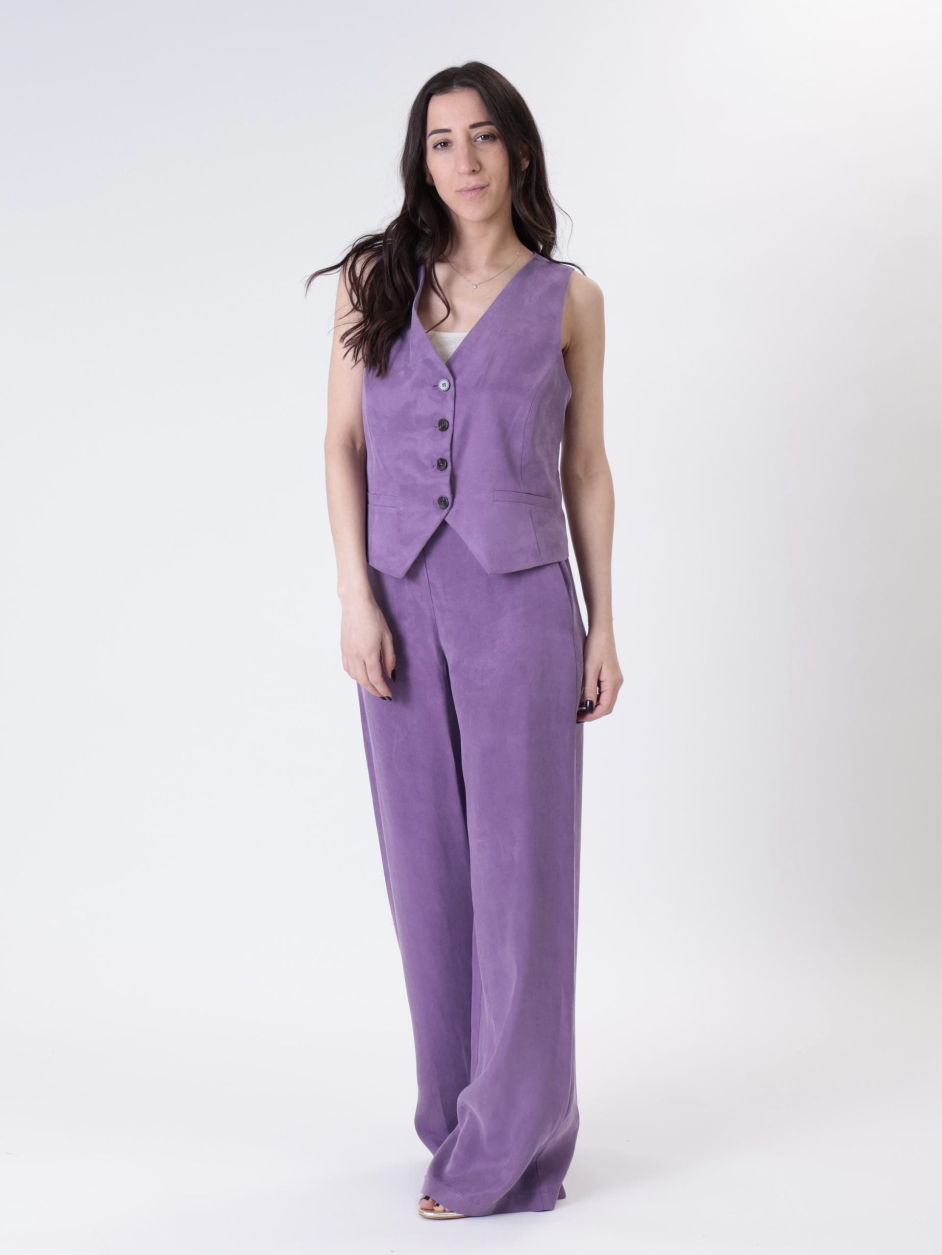 Margot lavender waistcoat
