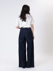 Giusy Western Blue Denim Jeans
