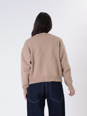 Basic cotton cashmere cardigan