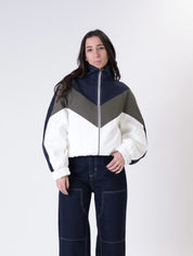 Bomber Vero blu/militare/panna