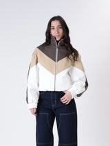 Bomber Vero moro/beige/panna
