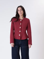 Giacca Lady tweed rosso