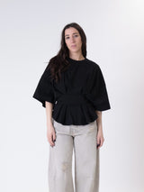 T-shirt avvitata nera