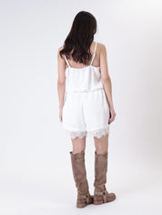 White lace lingerie set