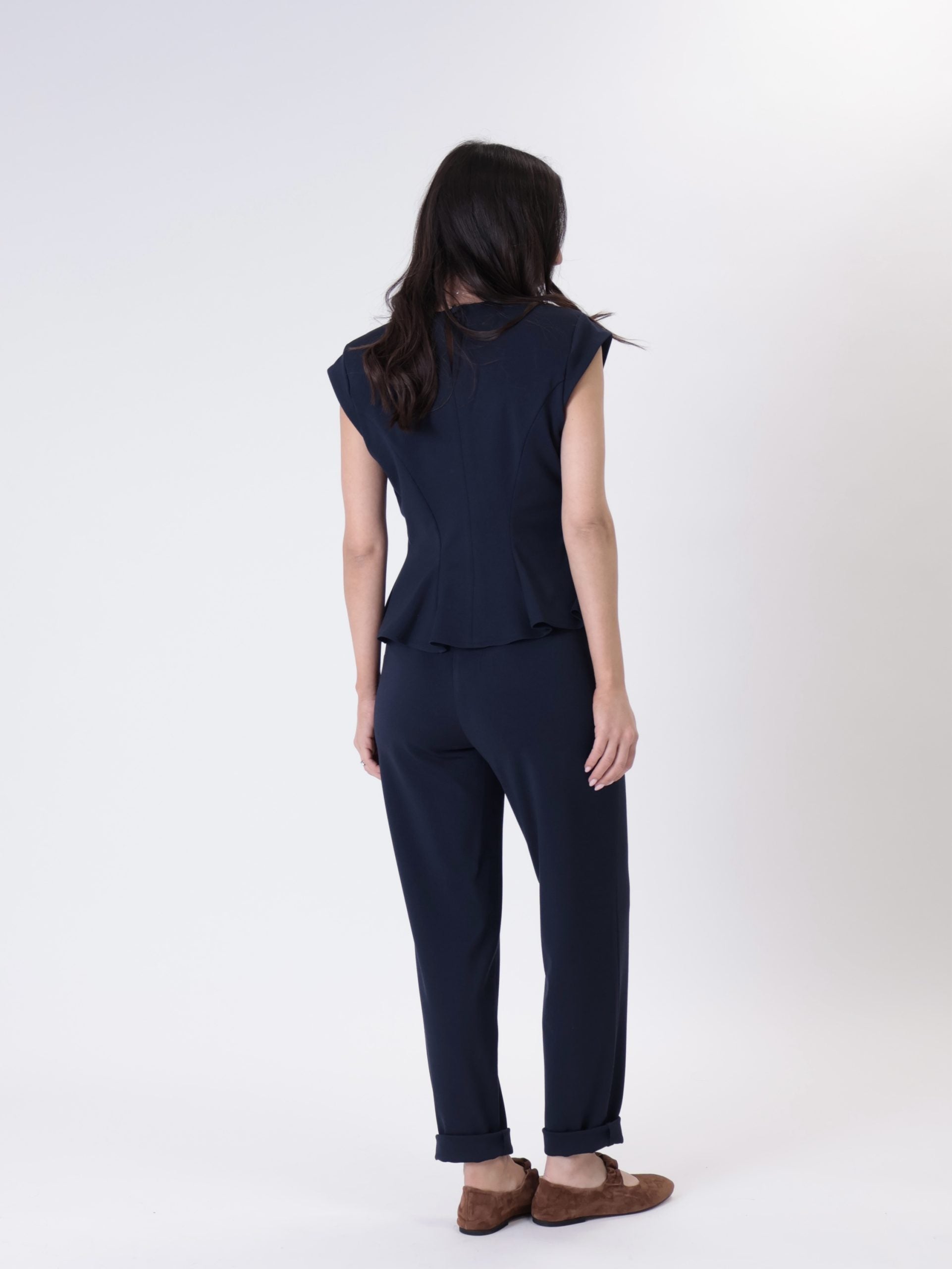Top Milano blue