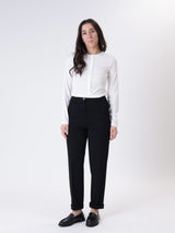 Pantalone milano elastico retro nero