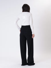 Pantalone milano sartoriale nero