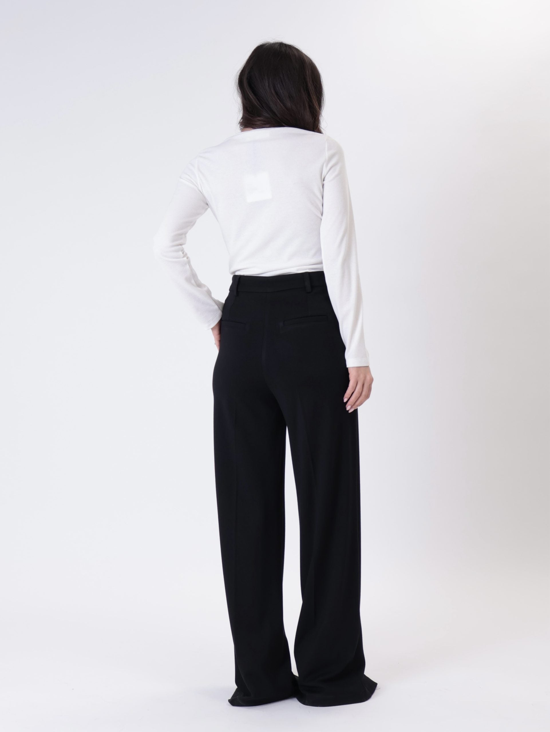 Pantalone milano sartoriale nero