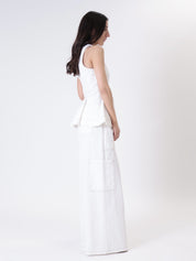 Top elsa denim sbollito