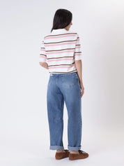 Jeans judo denim blu