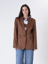 Cognac suede jacket