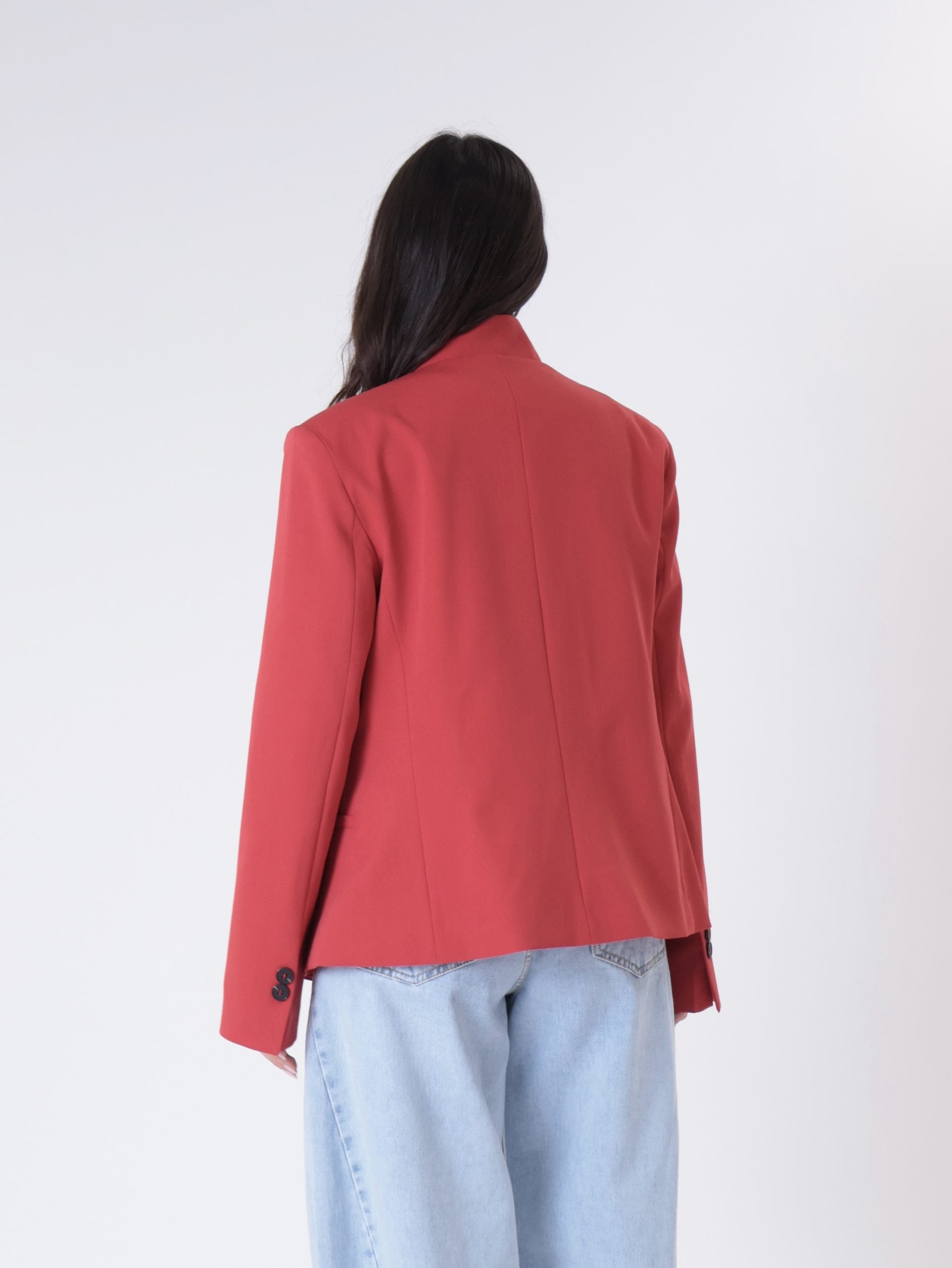 Giacca coreana rossa