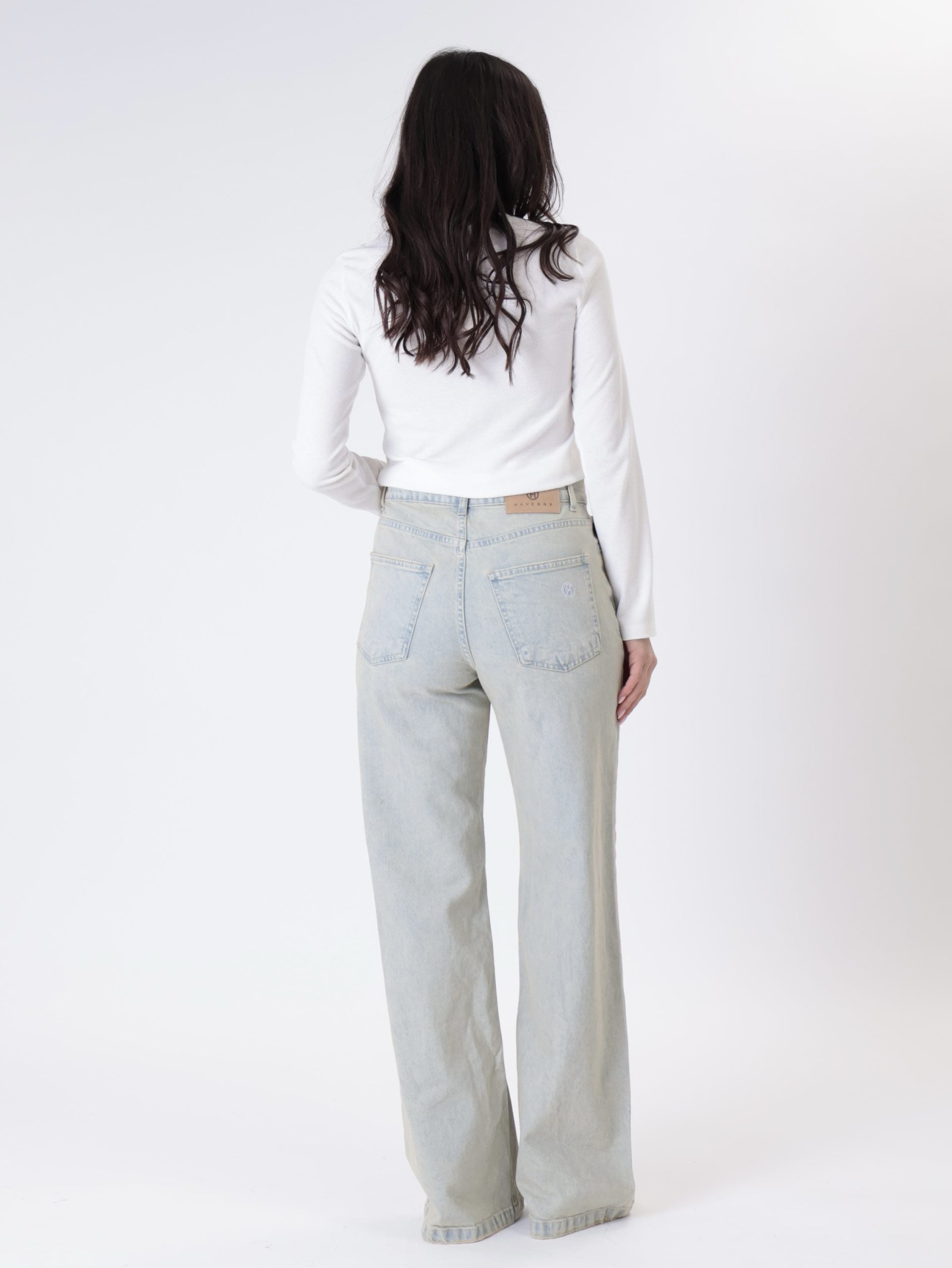 Light blue London denim jeans