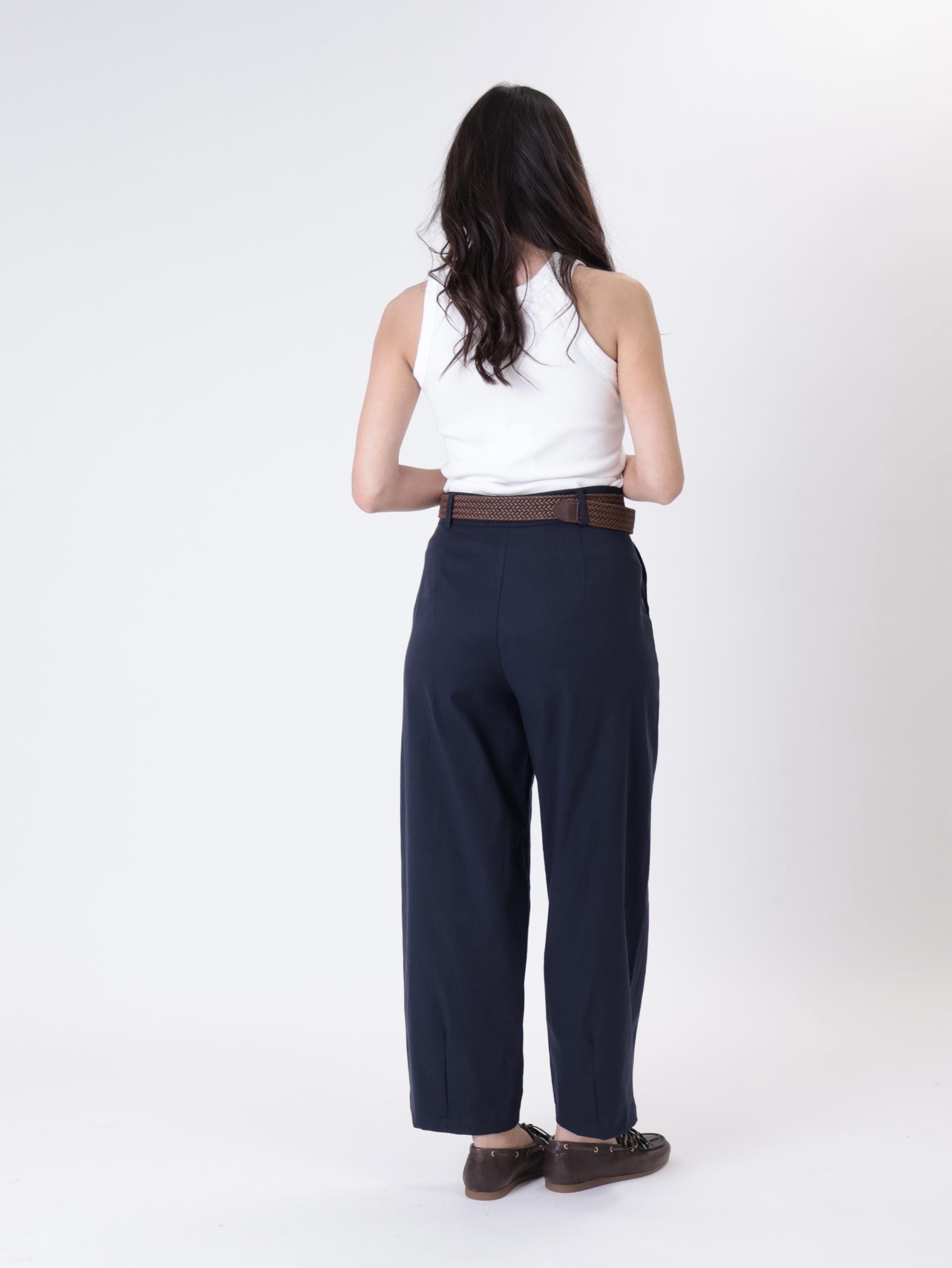 Mary blue trousers