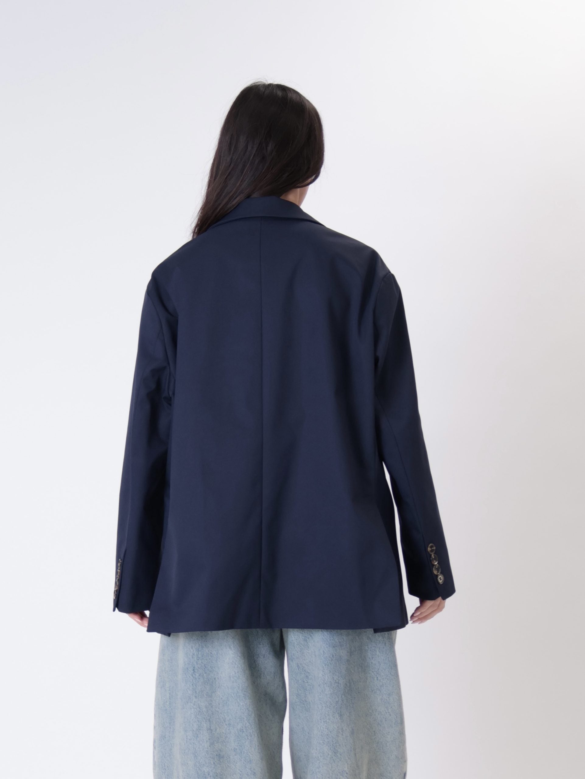 Blazer over monopetto blu