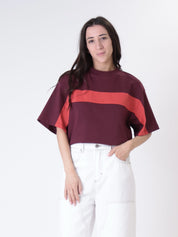 T-shirt Lore bordeaux/rosso