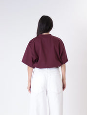 T-shirt Lore bordeaux/rosso