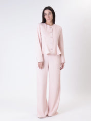 Completo Lady giacca + pantalone rosa