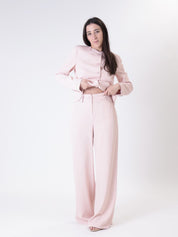 Completo Lady giacca + pantalone rosa