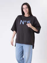 Sweatshirt N°5 dark brown