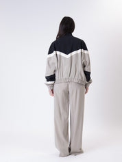 Bomber Zante zip perla
