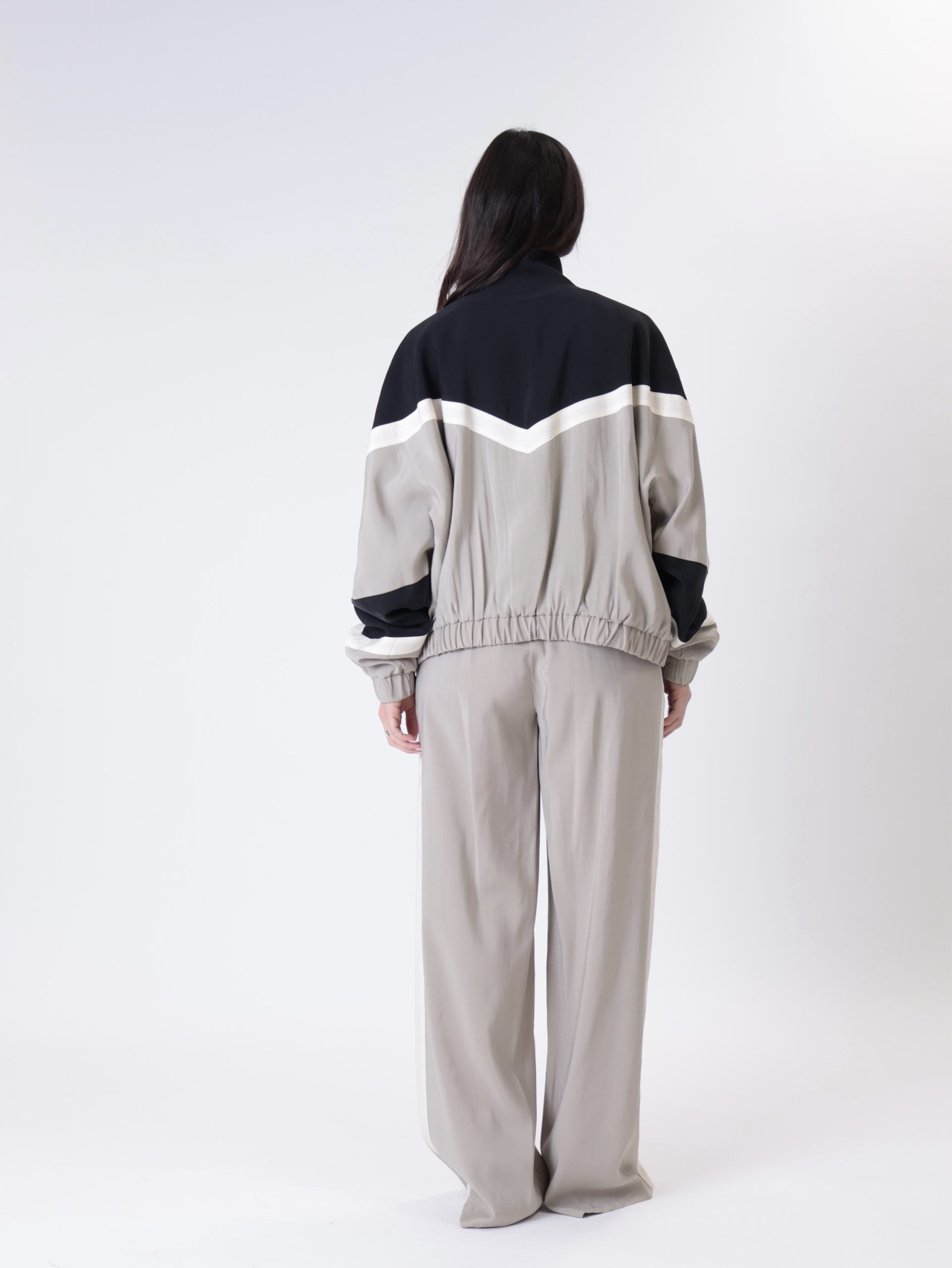 Bomber Zante zip perla