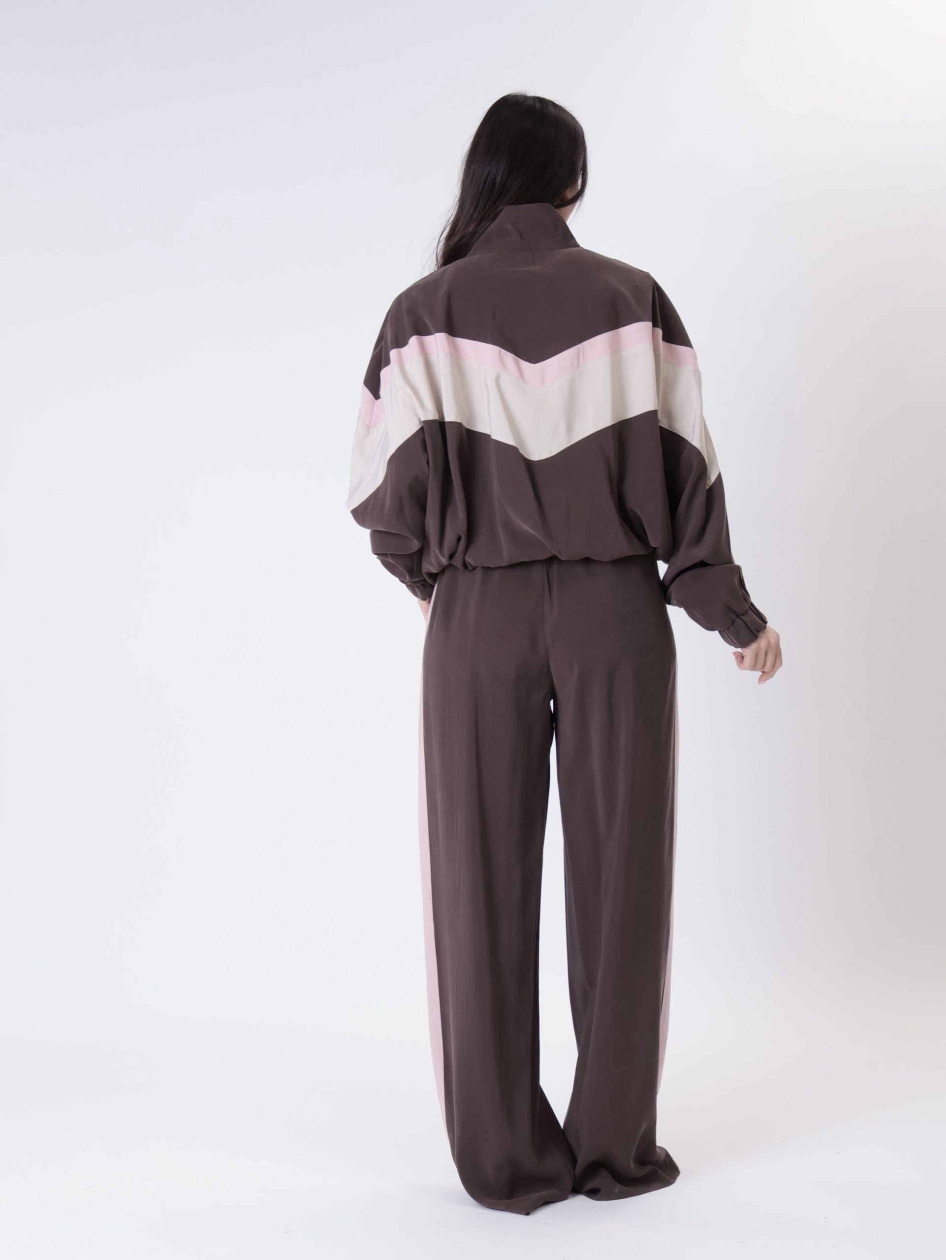 Maglia Zante zip moro