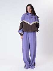 Bomber Zante zip viola