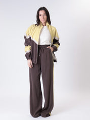 Bomber Zante zip giallo
